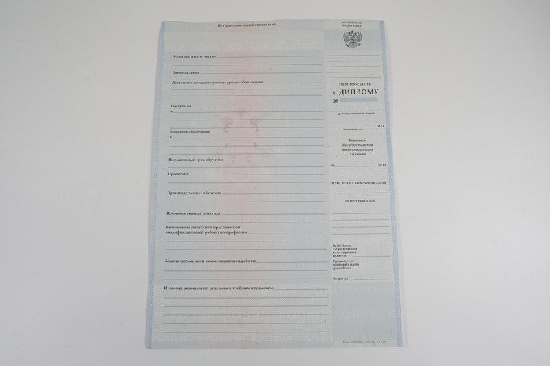 Диплом о начальном образовании 2007-2009 годов в Грозном Диплом о начальном образовании 2007-2009 годов в Грозном